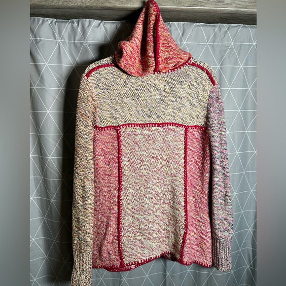 Anthropologie Sparrow Women Button Sweater with hood- Medium - Picture 5 of 10